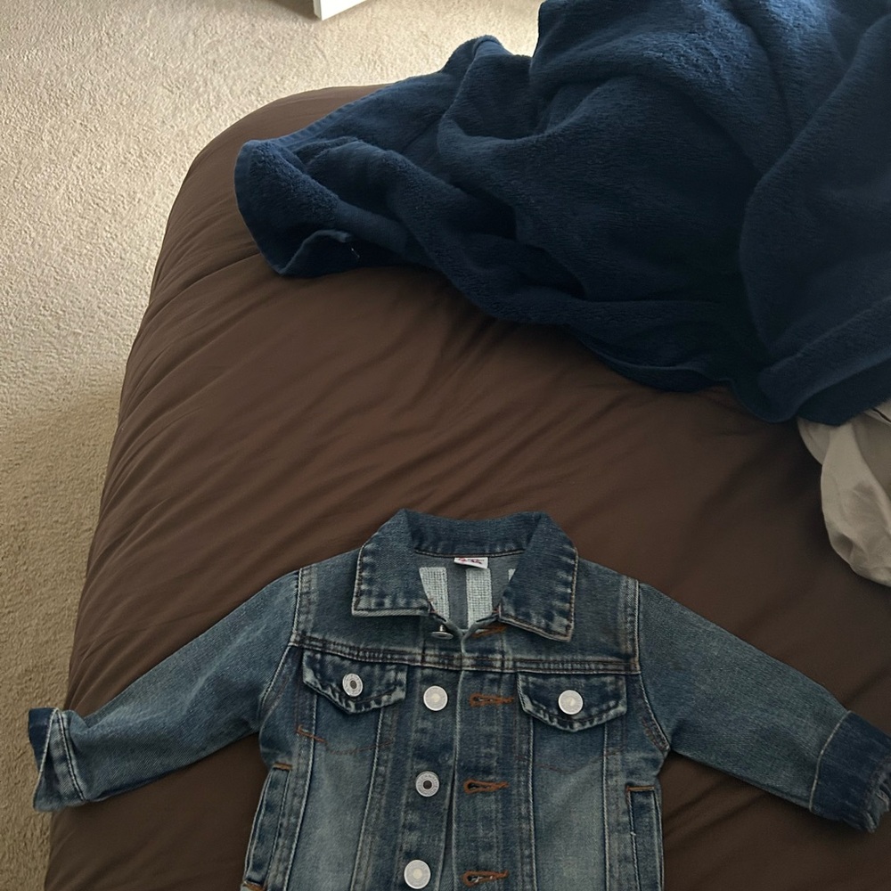PatPat Classic DemonKidz Denim Jacket (6–9M)